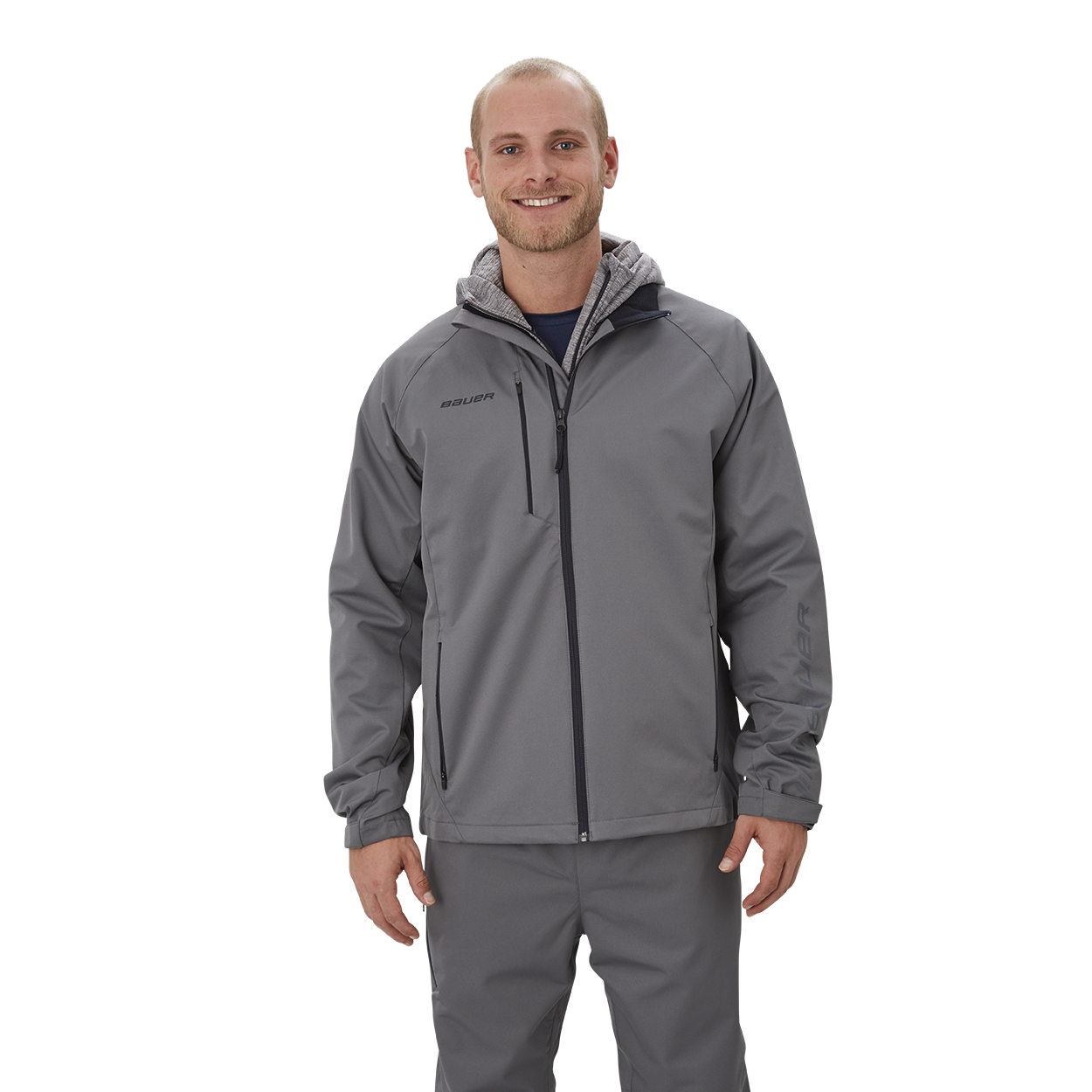 bauer-hockey-lightweight-jacket-senior-wasserabweisende-eishockeyjacke image 3