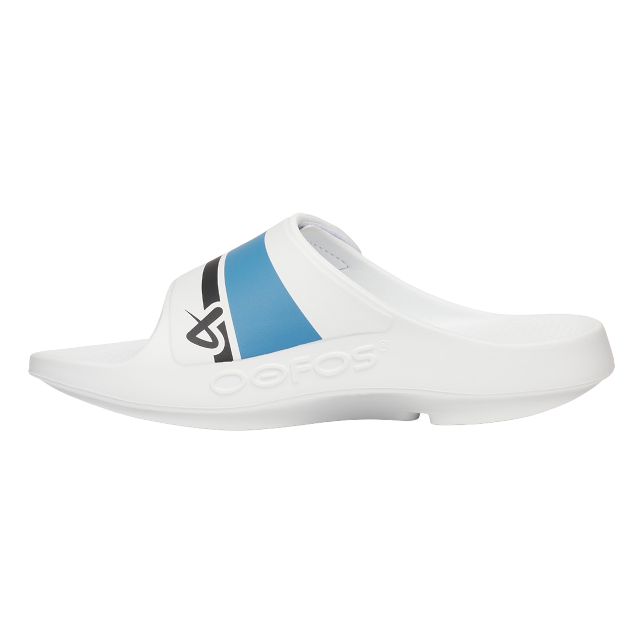 bauer-oofos-sport-flex-slide-junior-wei-blau-recovery-sandale image 4