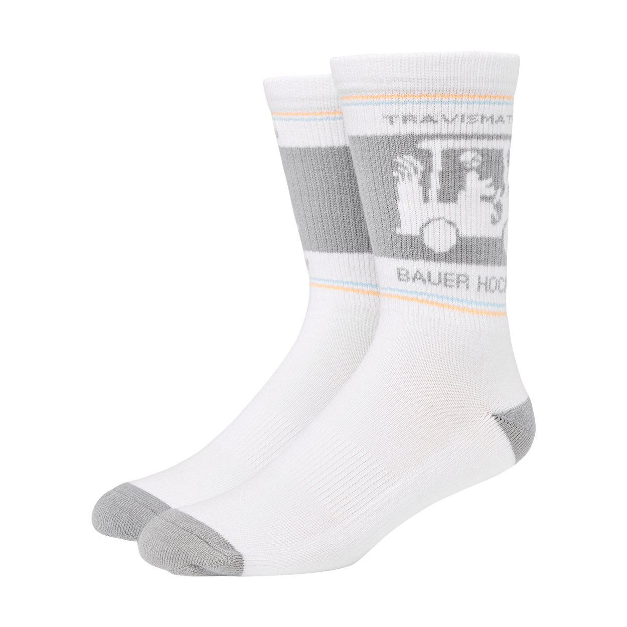 bauer-x-travismathew-no-goalie-freizeitsocken-hockey-cart-design image 1