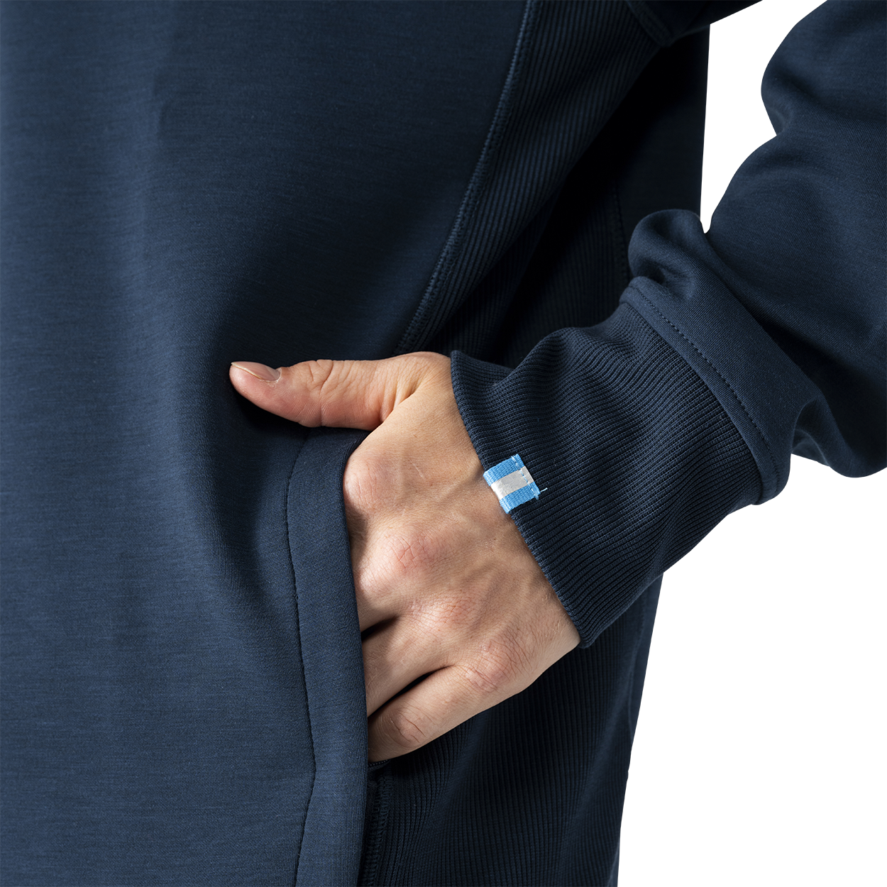 bauer-travel-quarter-zip-senior-trainingsjacke-mit-rei-verschluss image 2