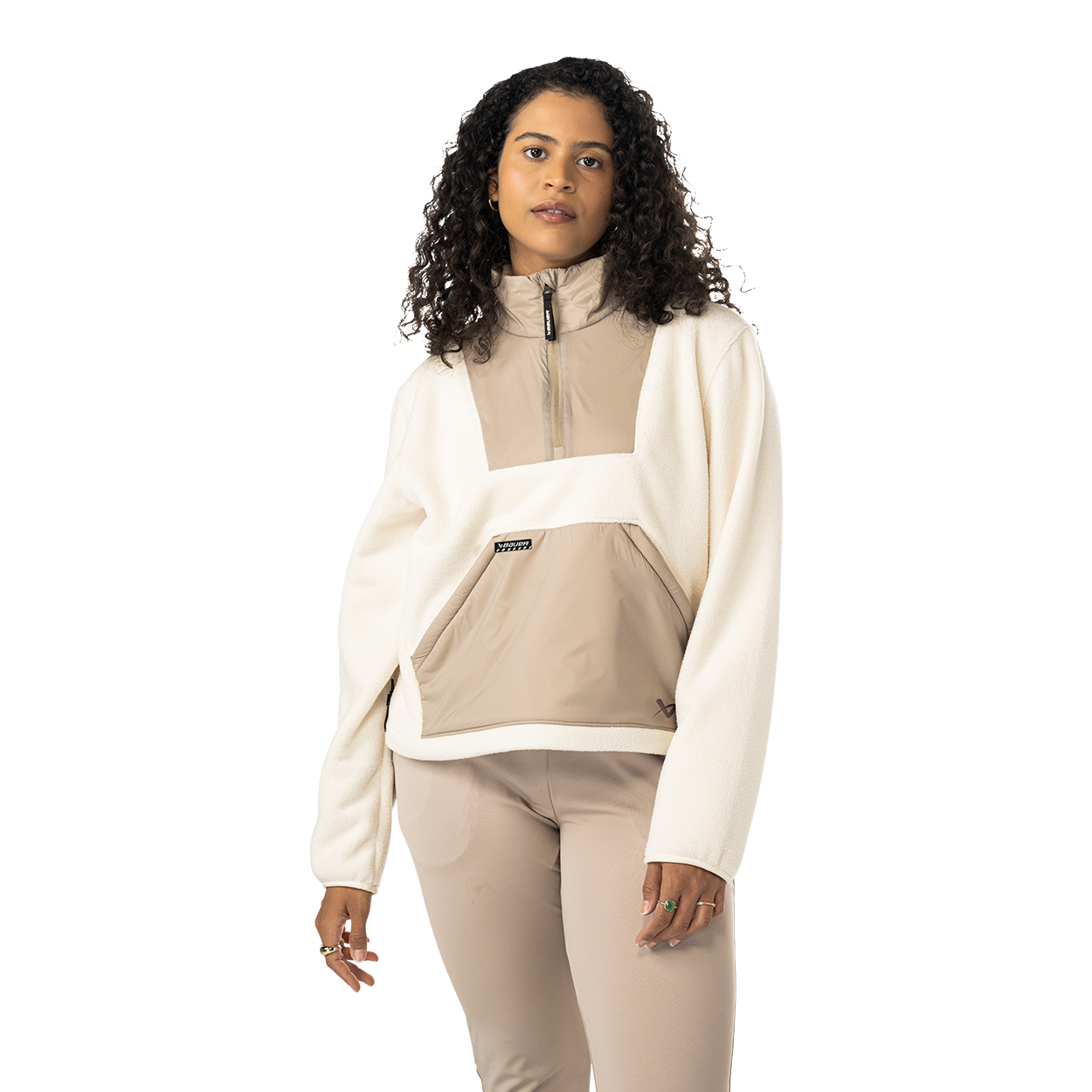 bauer-polar-fleece-1-2-zip-damenpullover image 1