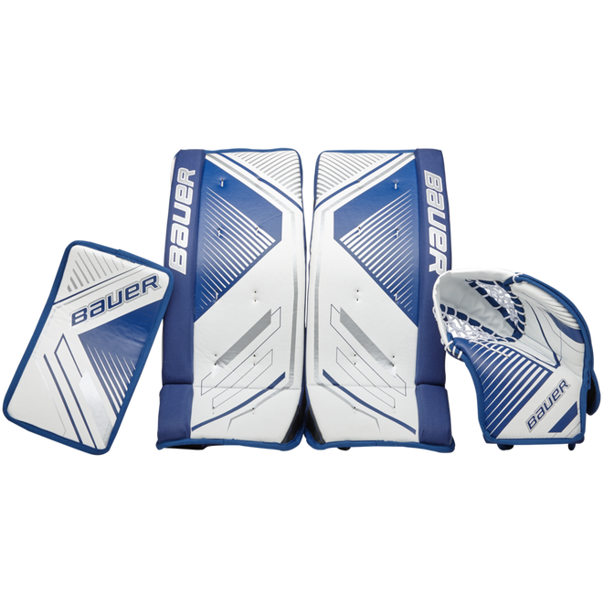 bauer-performance-street-goal-torwart-set-beinschoner-blocker-fanghand image 1