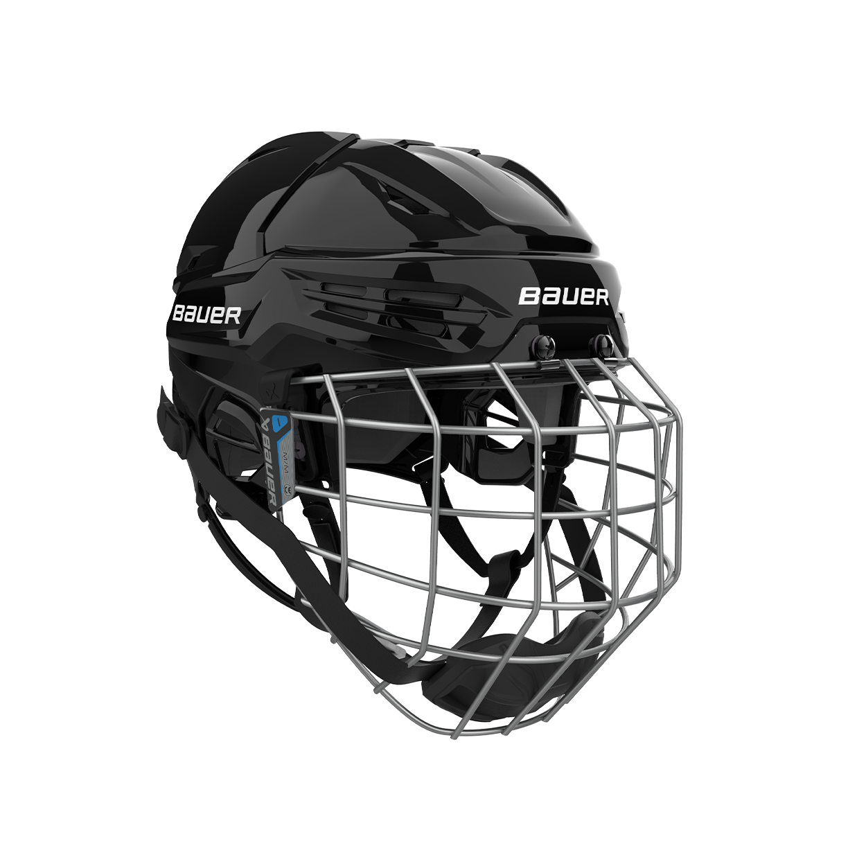 bauer-re-akt-55-helmet-combo-eishockey-helm-mit-gitter image 1