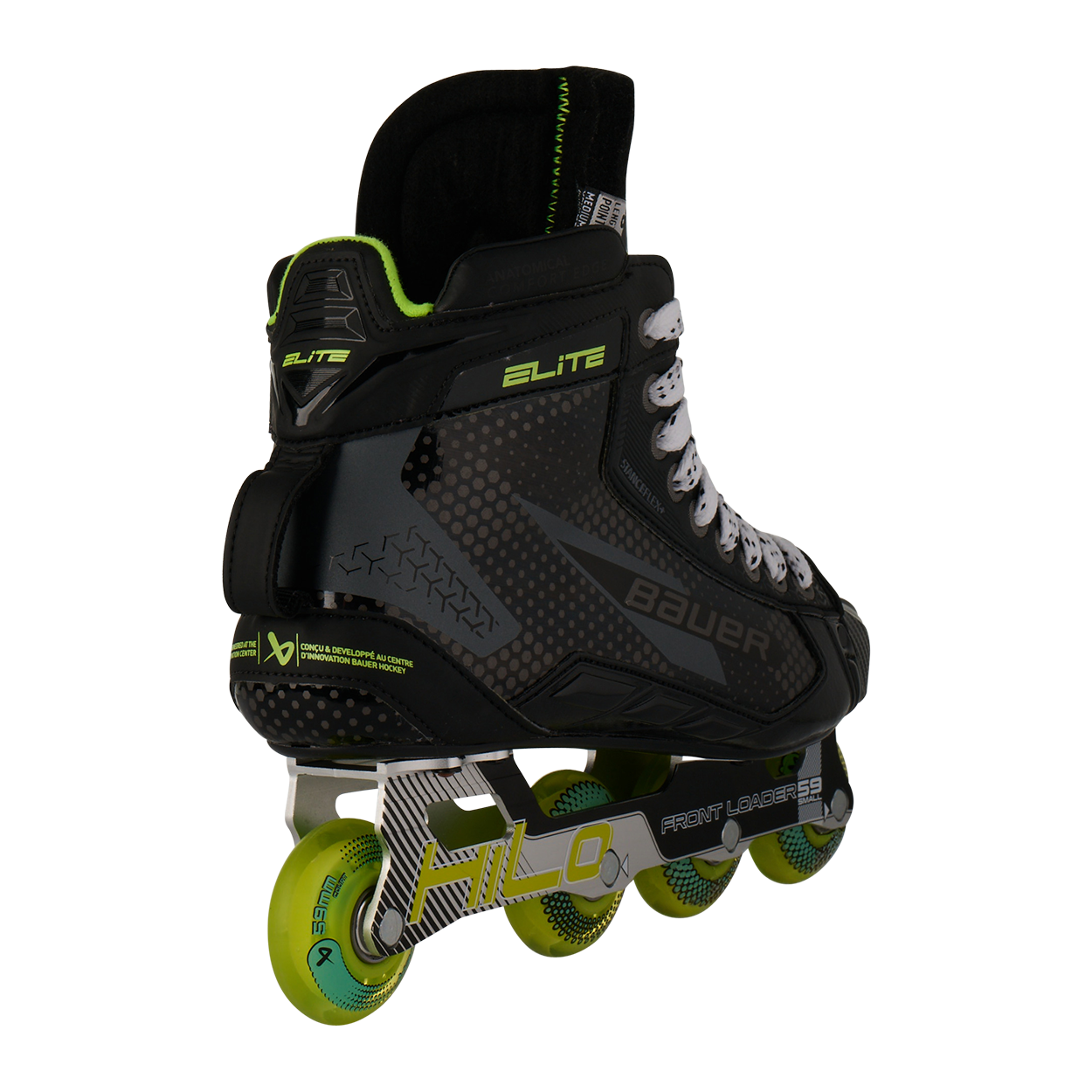 bauer-elite-goal-rh-roller-hockey-torwart-skate-intermediate image 3