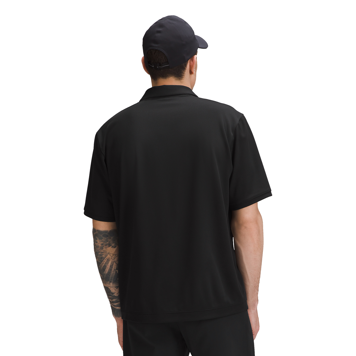 bauer-x-lululemon-johnny-collar-polo-kurzarm-shirt-herren-oversized image 3