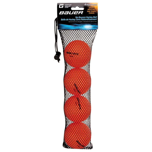 bauer-hydrog-no-bounce-warmwetter-hockeyb-lle-4er-pack image 1
