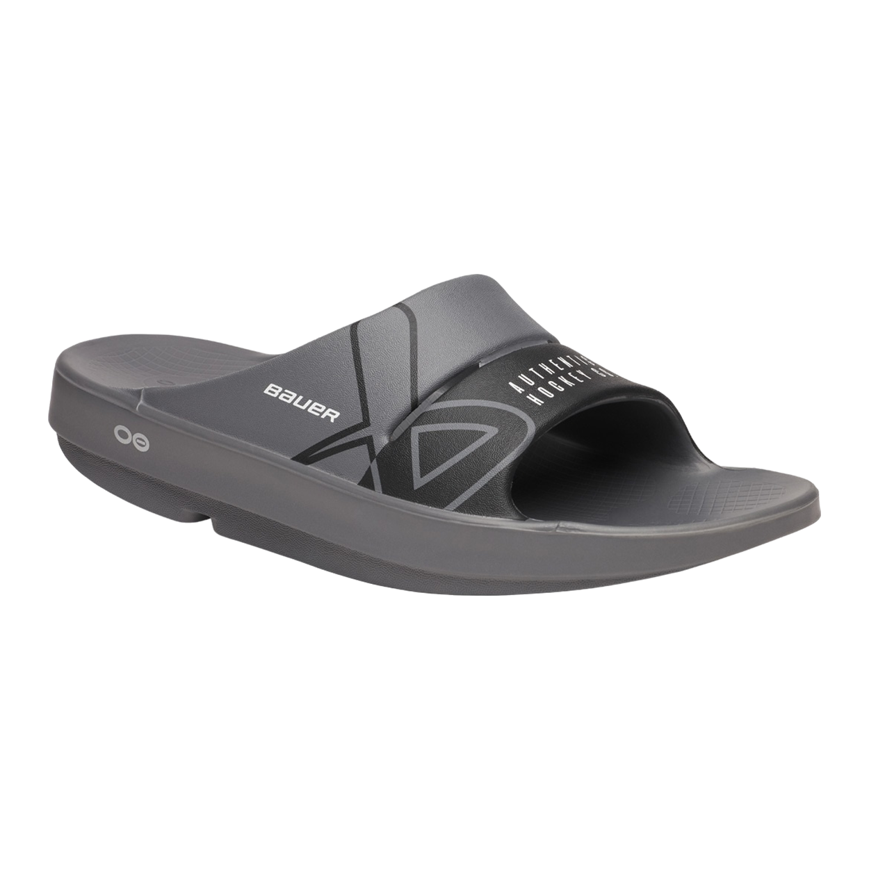 bauer-oofos-sport-slide-senior-grau-recovery-sandale image 3