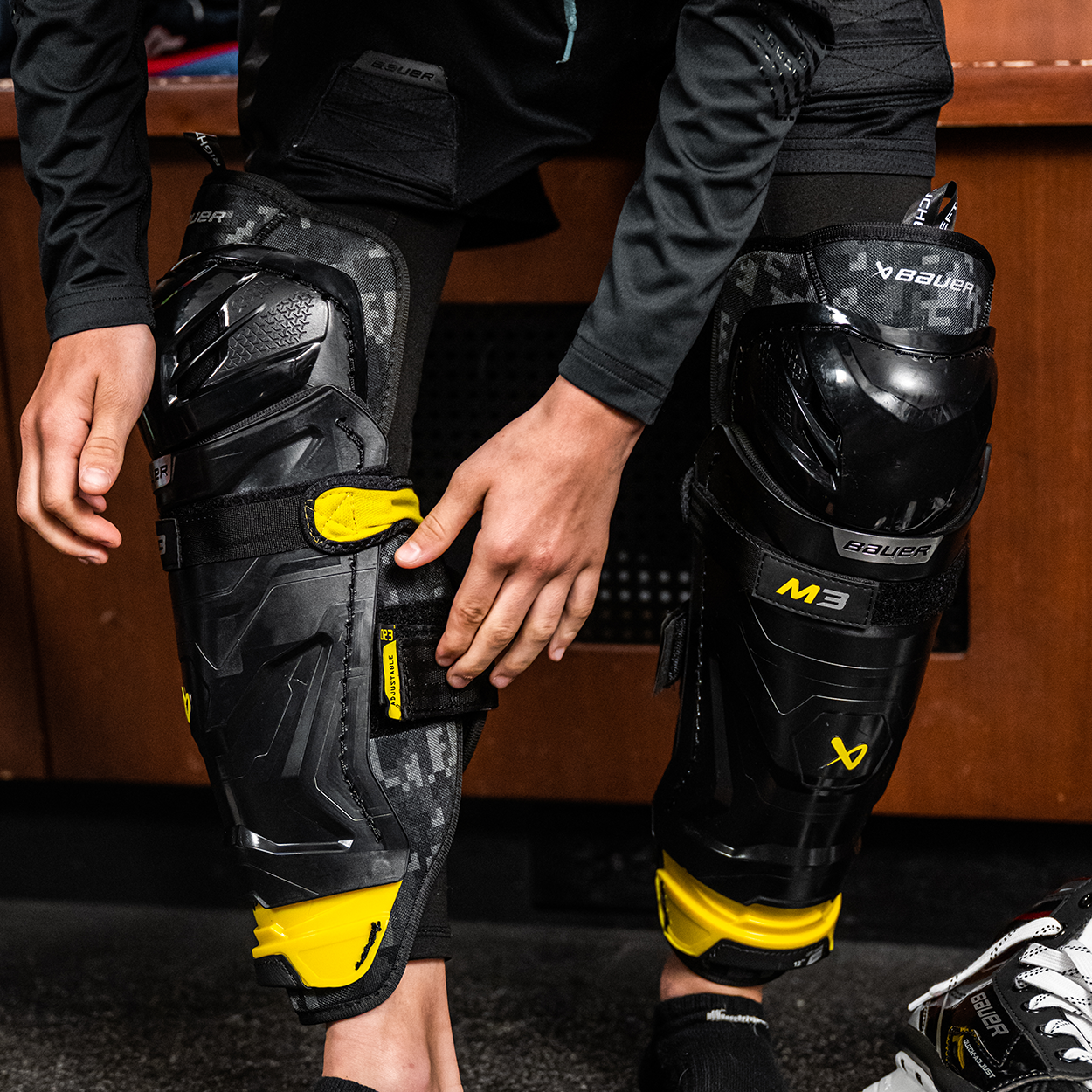 bauer-supreme-m3-junior-eishockey-schienbeinsch-tzer image 2