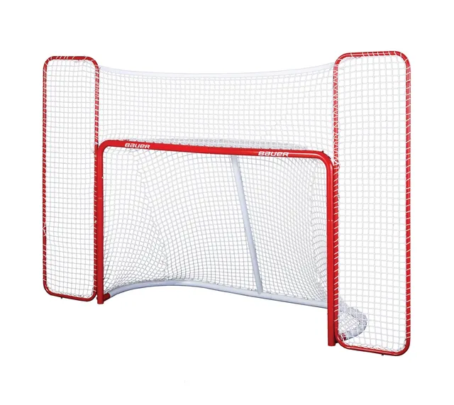 bauer-official-performance-hockeytor-6x4-stahl-mit-backstop image 1