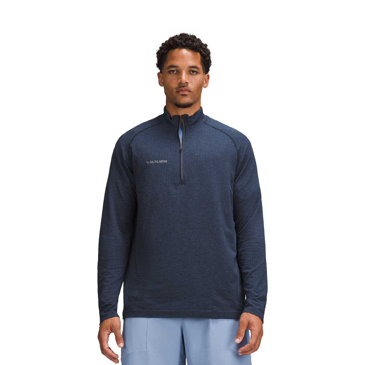 bauer-x-lululemon-metal-vent-tech-half-zip-trainingstop-herren image 1