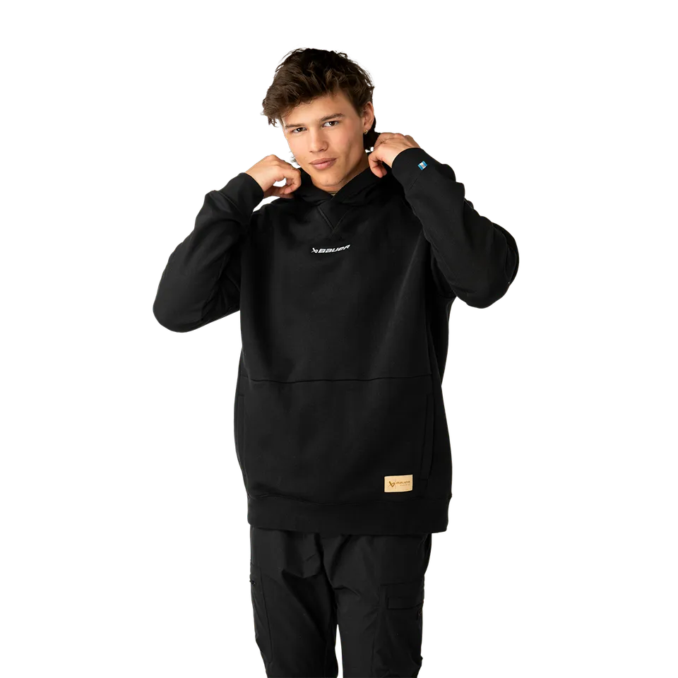 bauer-ultimate-senior-hoodie-kapuzenpullover-schwarz image 1