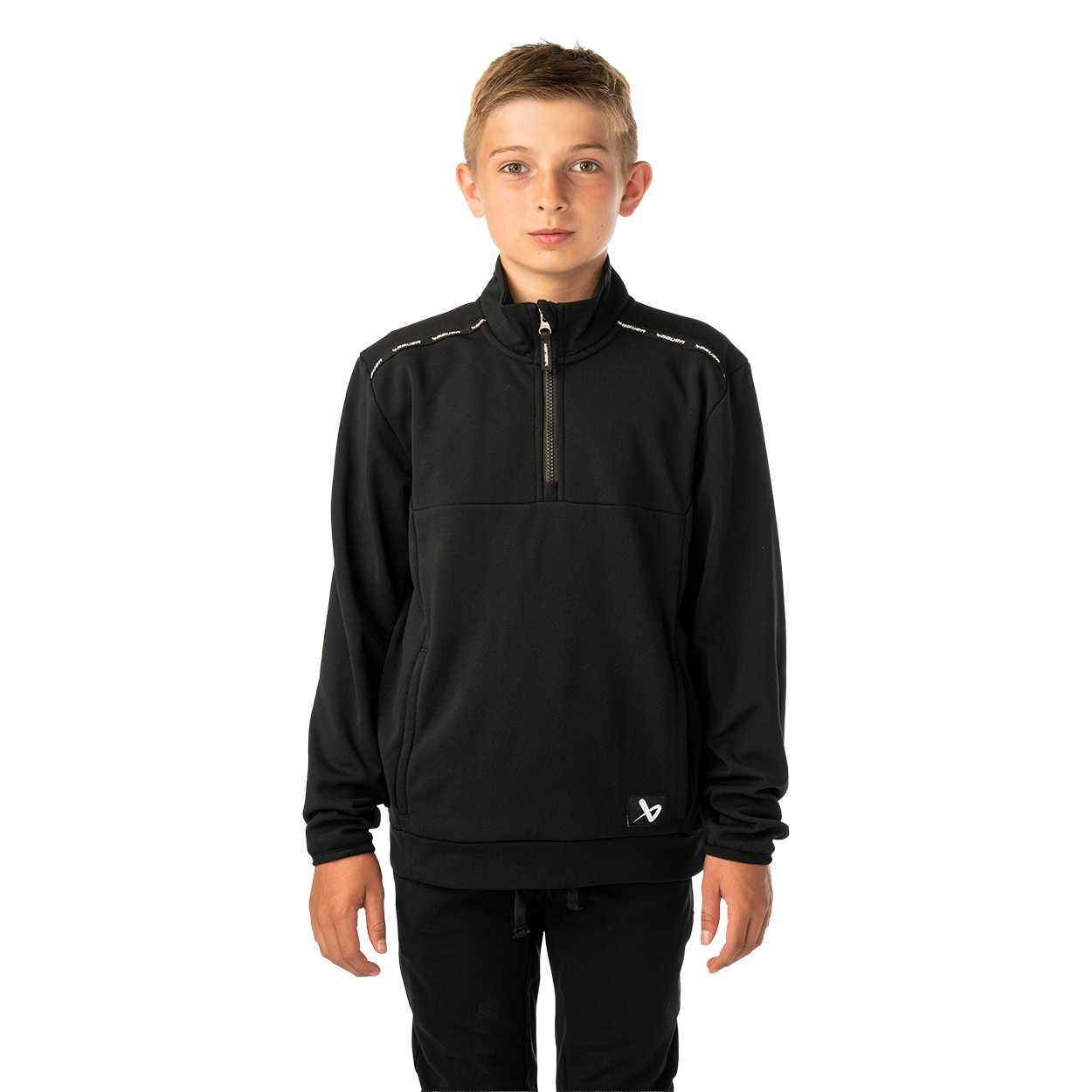 bauer-team-fleece-1-2-zip-youth-team-fleecepullover-f-r-kinder image 5