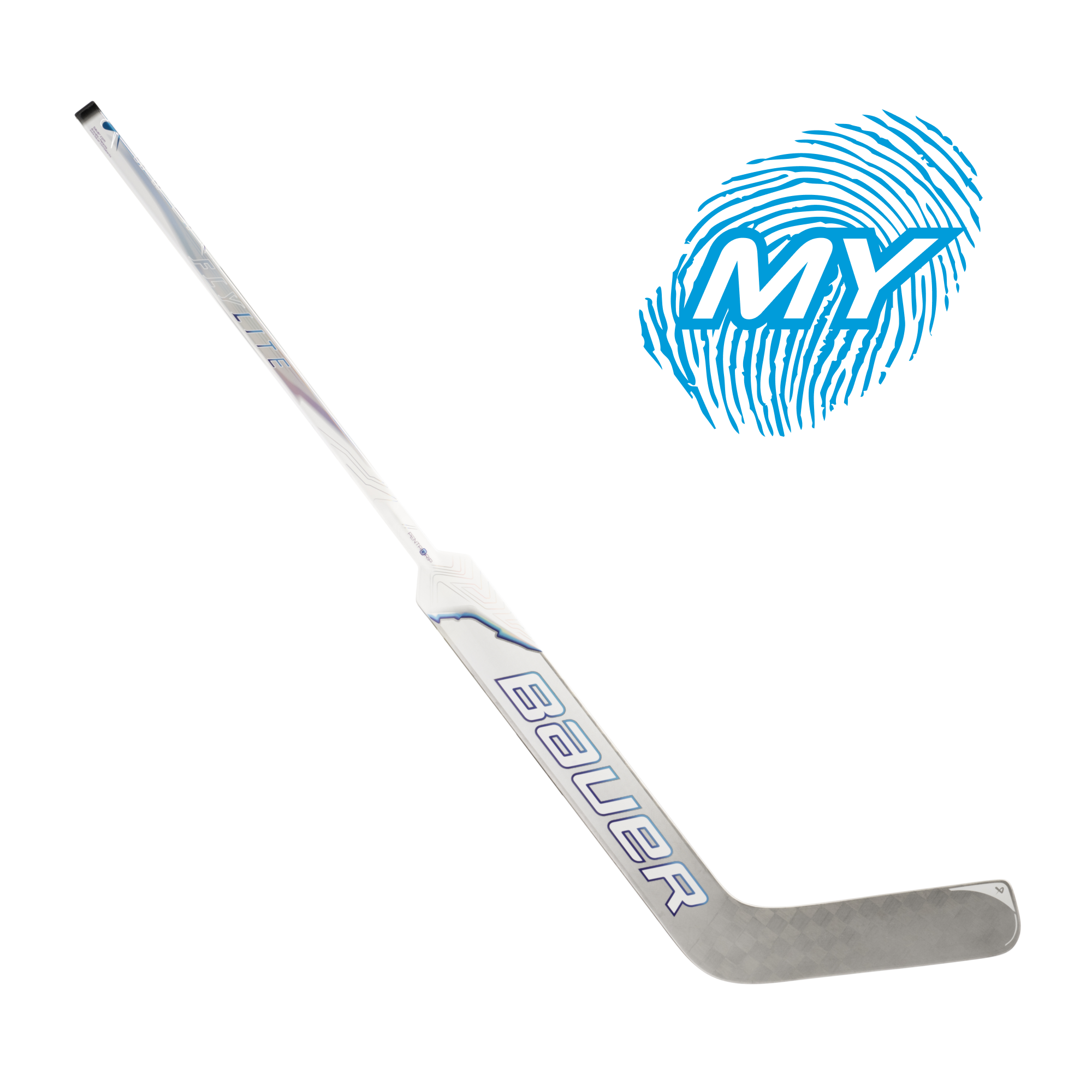 bauer-vapor-flylite-goalie-torwart-eishockeyschl-ger-24-wei-custom image 1