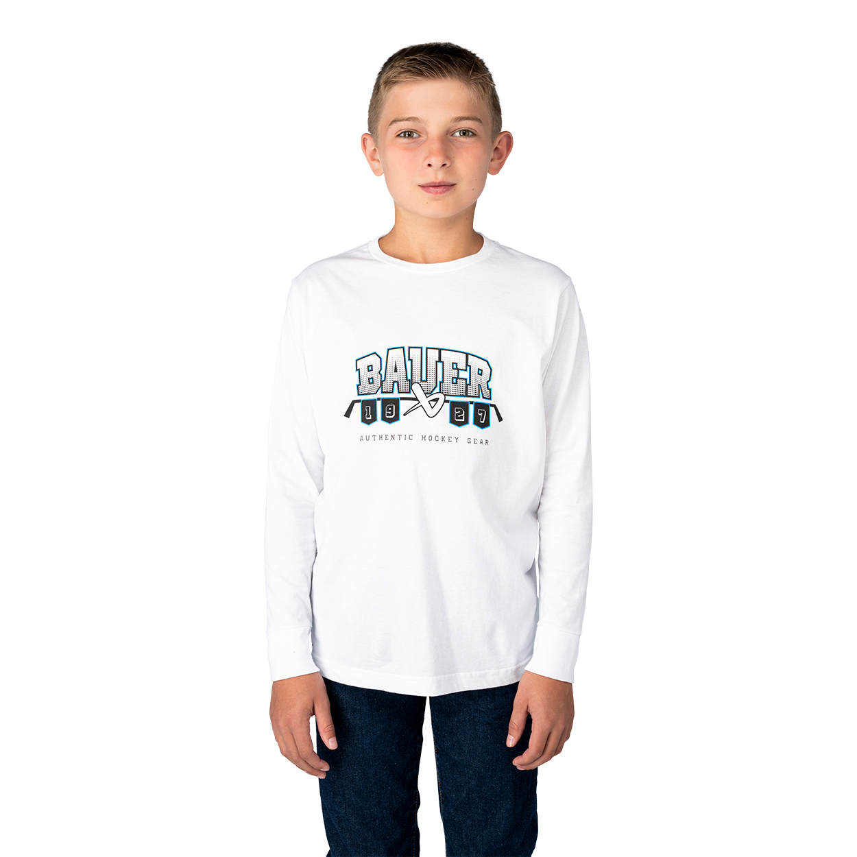 bauer-banner-graphic-youth-langarmshirt image 1