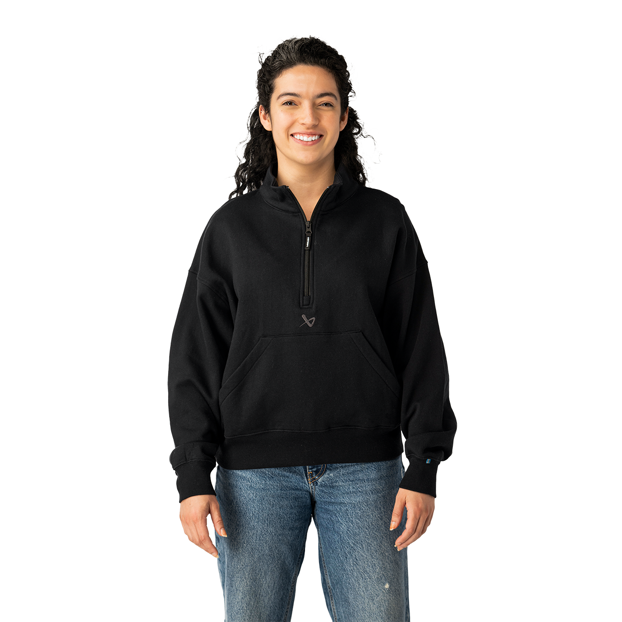bauer-off-day-quarter-zip-damen-longsleeve image 1