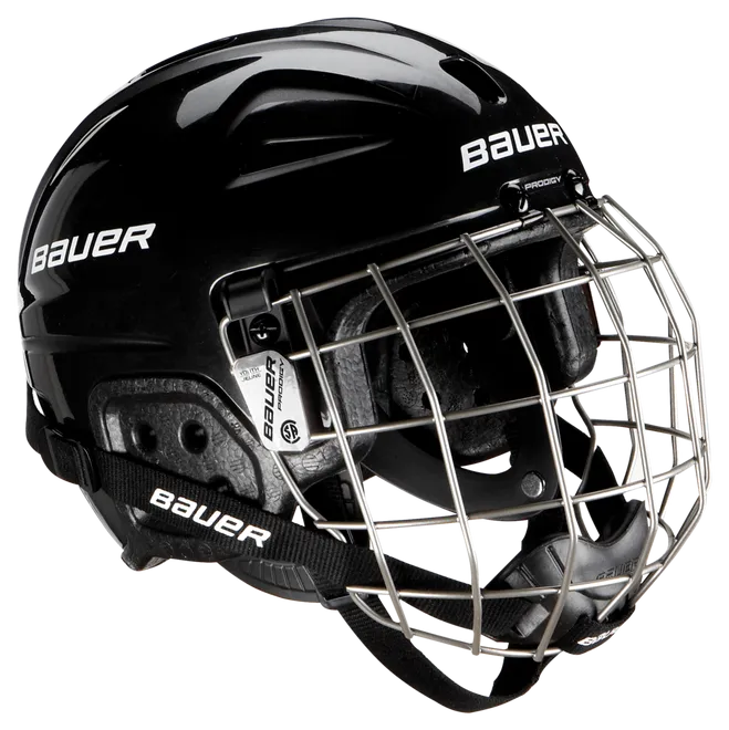 bauer-lil-sport-youth-eishockeyhelm-mit-gitter-combo image 1