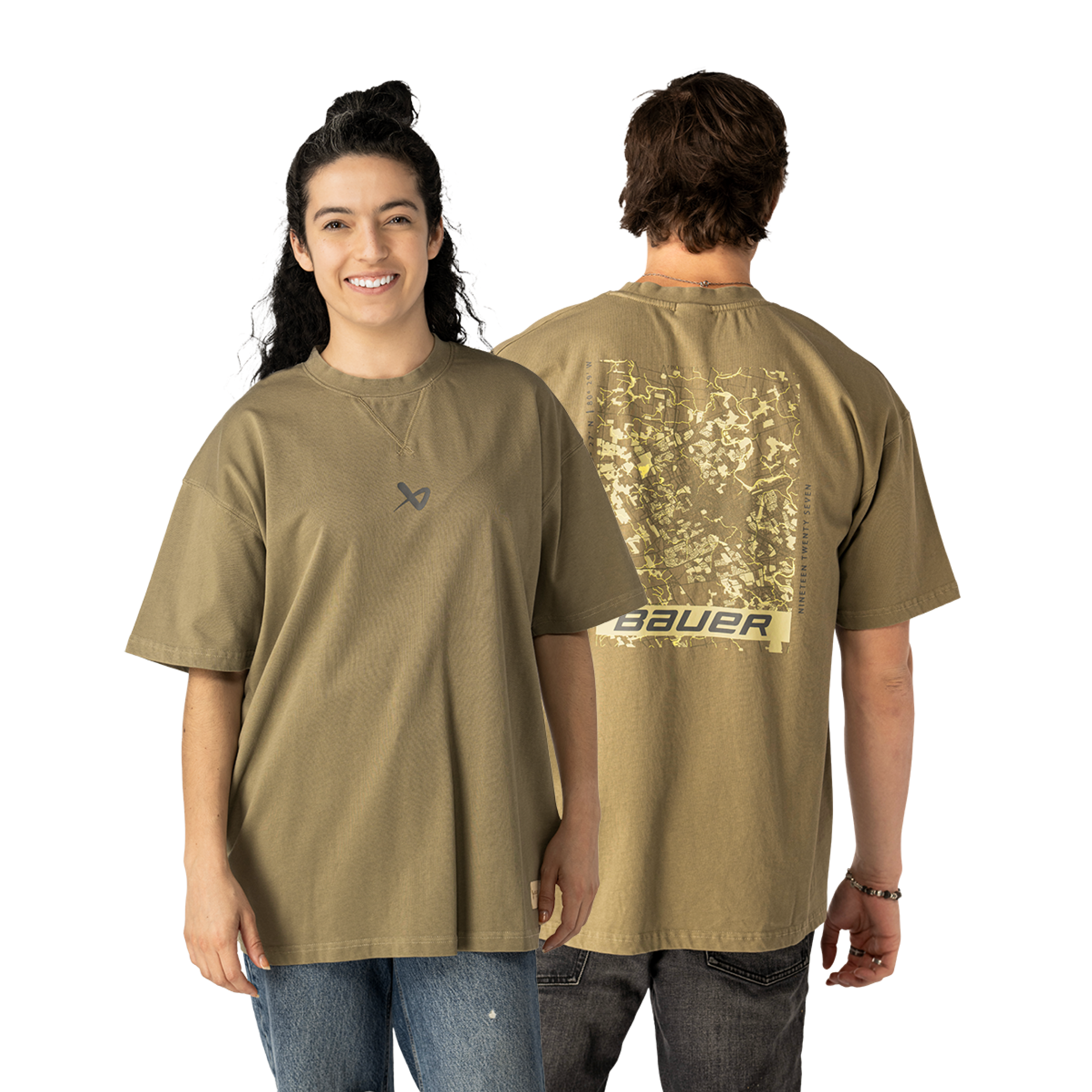 bauer-moss-boxy-tee-senior-t-shirt image 1