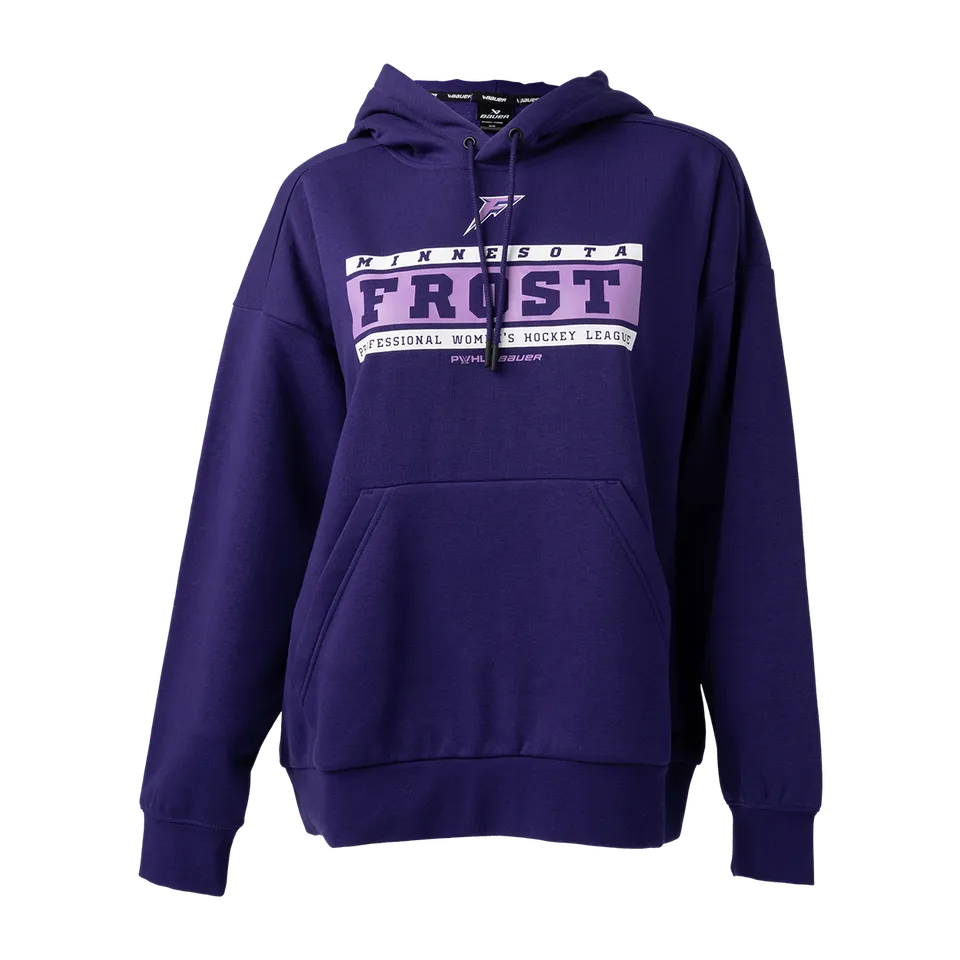bauer-pwhl-minnesota-damen-hoodie-pullover image 1