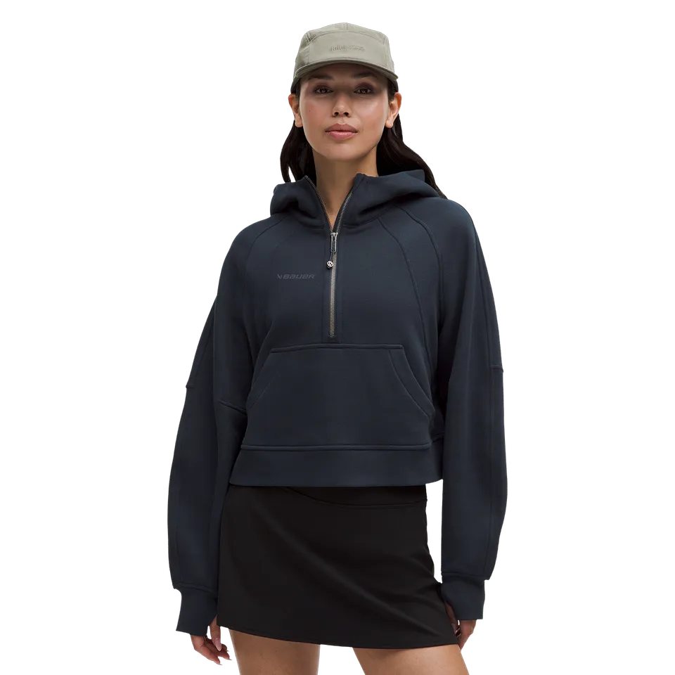 bauer-x-lululemon-scuba-oversized-half-zip-hoodie-damen image 1
