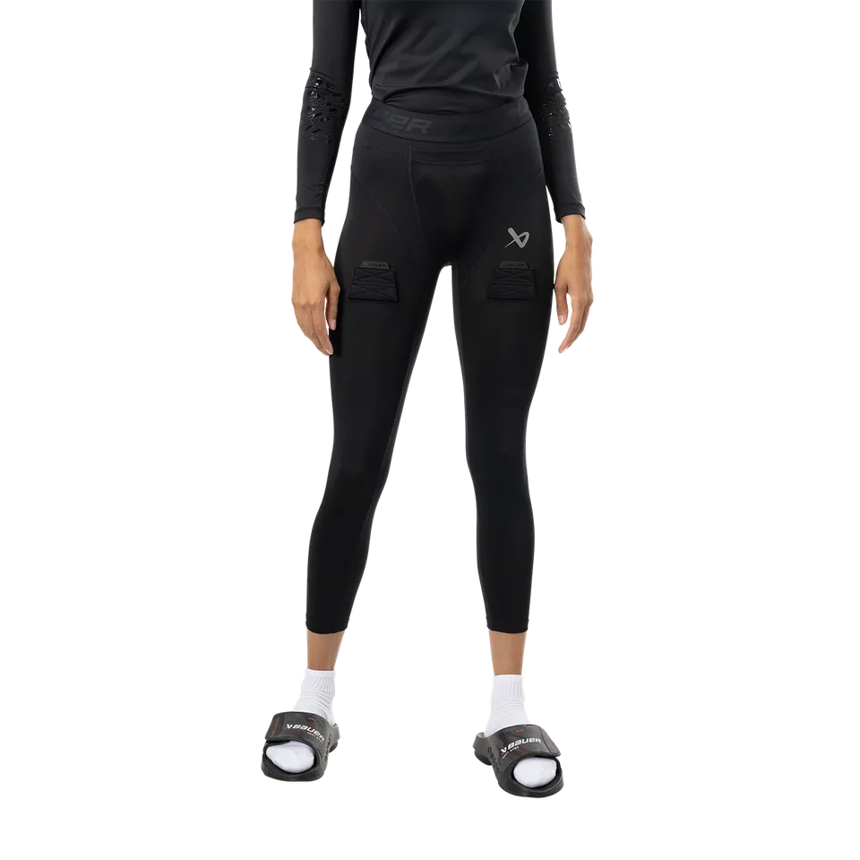 bauer-pro-jill-pant-damen-baselayer-hose-kompression image 1