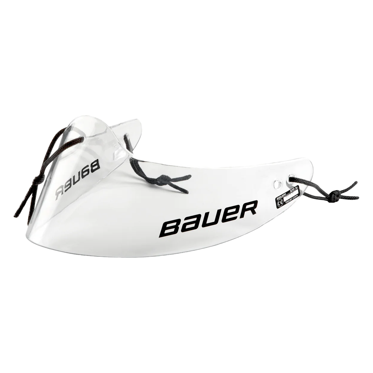 bauer-goal-halsschutz-throat-protector-transparent image 1