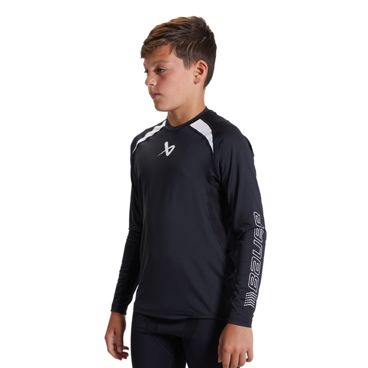 bauer-performance-longsleeve-baselayer-top-youth image 1