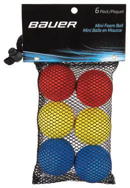 bauer-mini-foam-balls-6er-pack-schaumstoffb-lle-street-hockey image 1