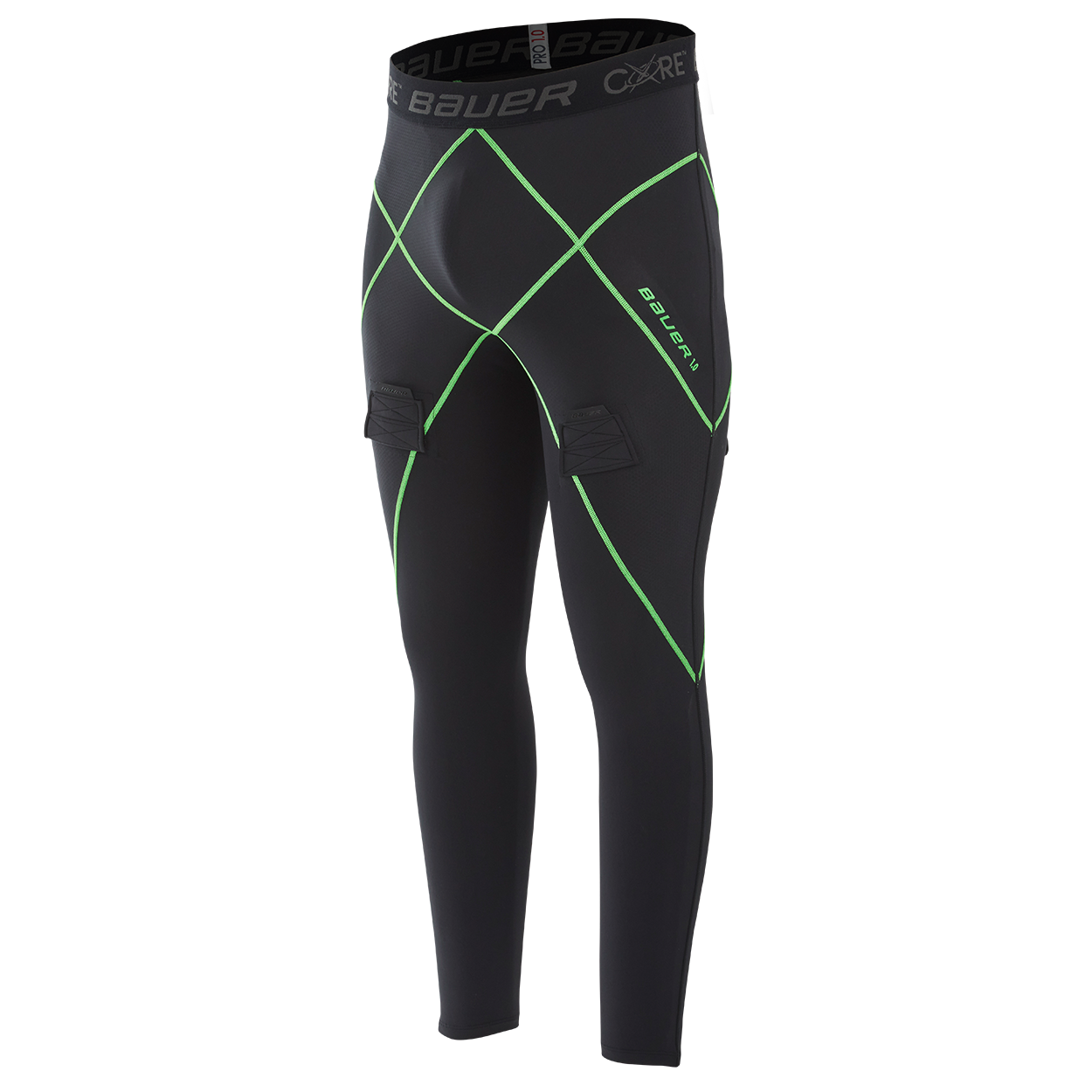 bauer-core-1-0-jock-pant-kompressionshose-mit-tiefschutz image 1