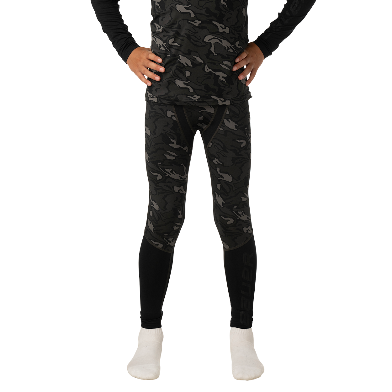 bauer-camo-performance-baselayer-hose-youth-kompression image 1