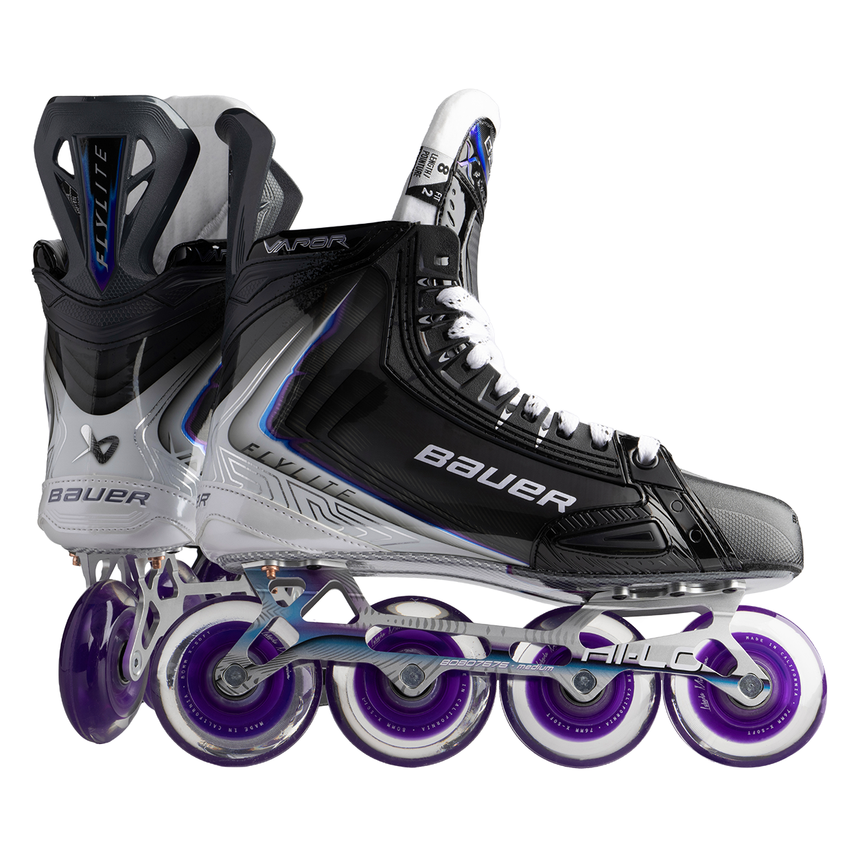 bauer-vapor-flylite-roller-skate-intermediate-inline-hockey-skates image 1