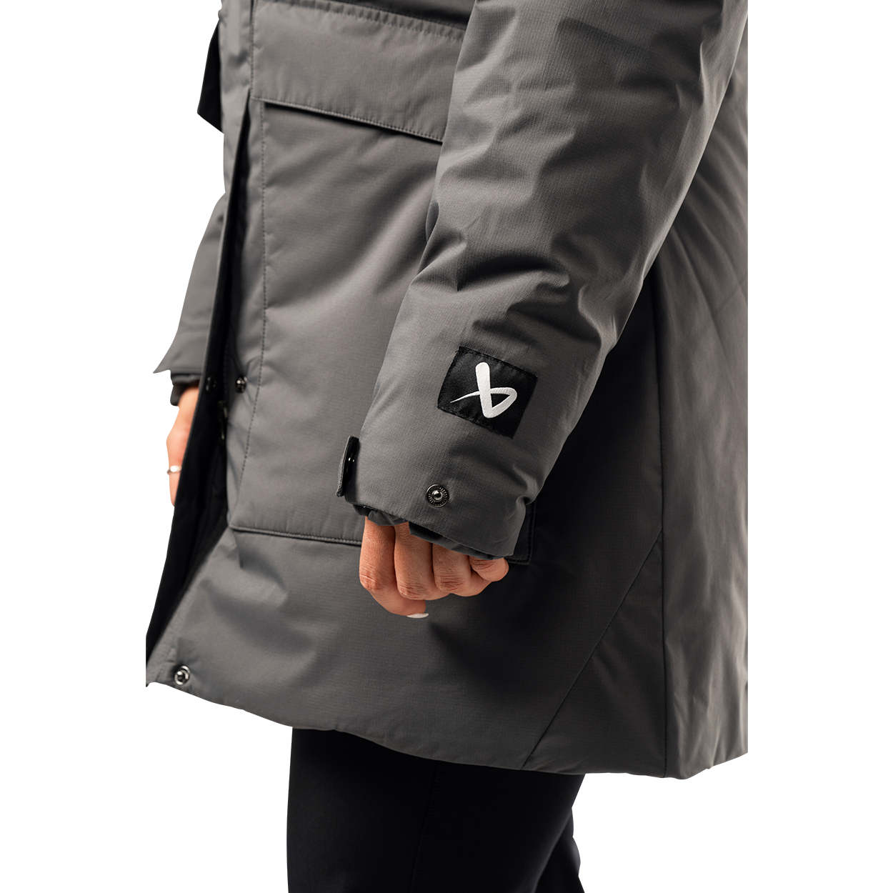 bauer-s25-women-s-team-travel-coat-damen-team-mantel image 5