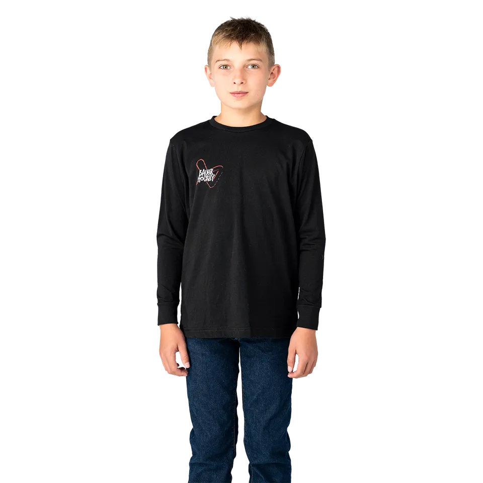 bauer-gear-long-sleeve-graphic-tee-youth-langarmshirt image 1