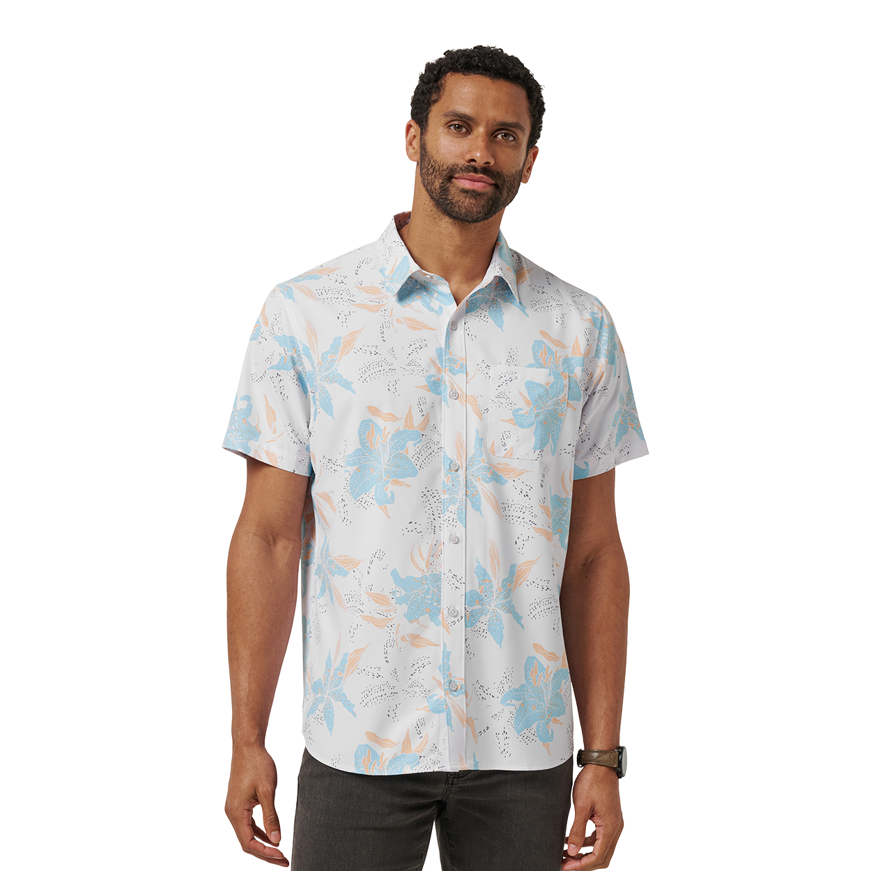 bauer-x-travismathew-board-battle-polo-herren image 1