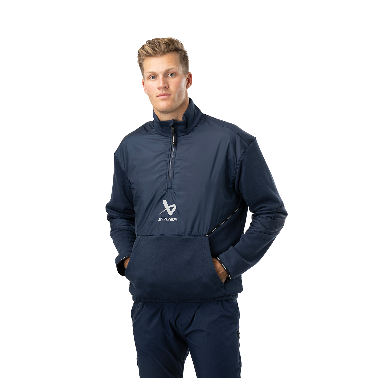 bauer-team-1-2-zip-pullover-senior image 3