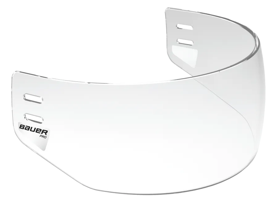 bauer-pro-straight-visor-eishockey-visier-gerade-klar image 1