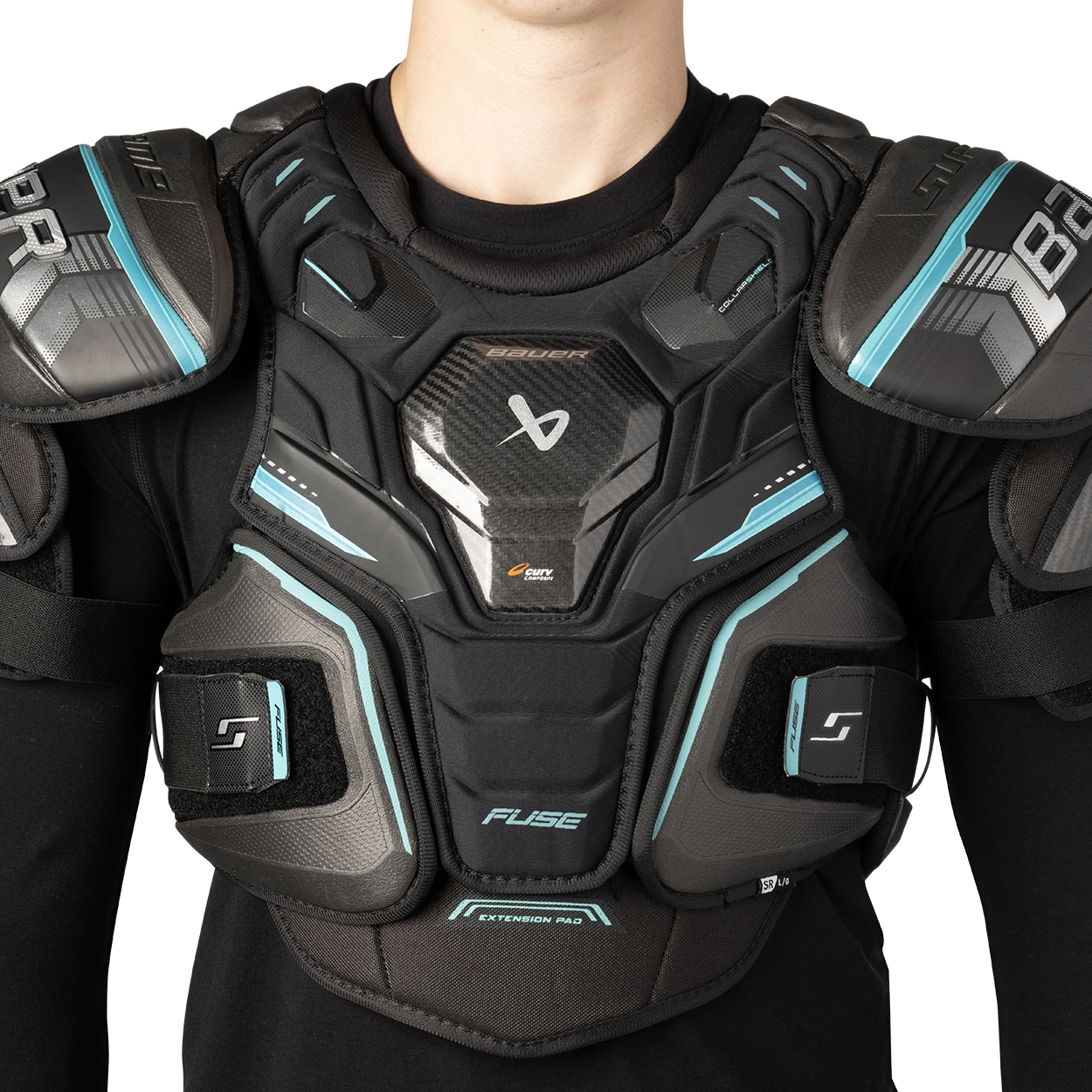 bauer-supreme-fuse-schulterschutz-intermediate-eishockey-schulterpolster image 1