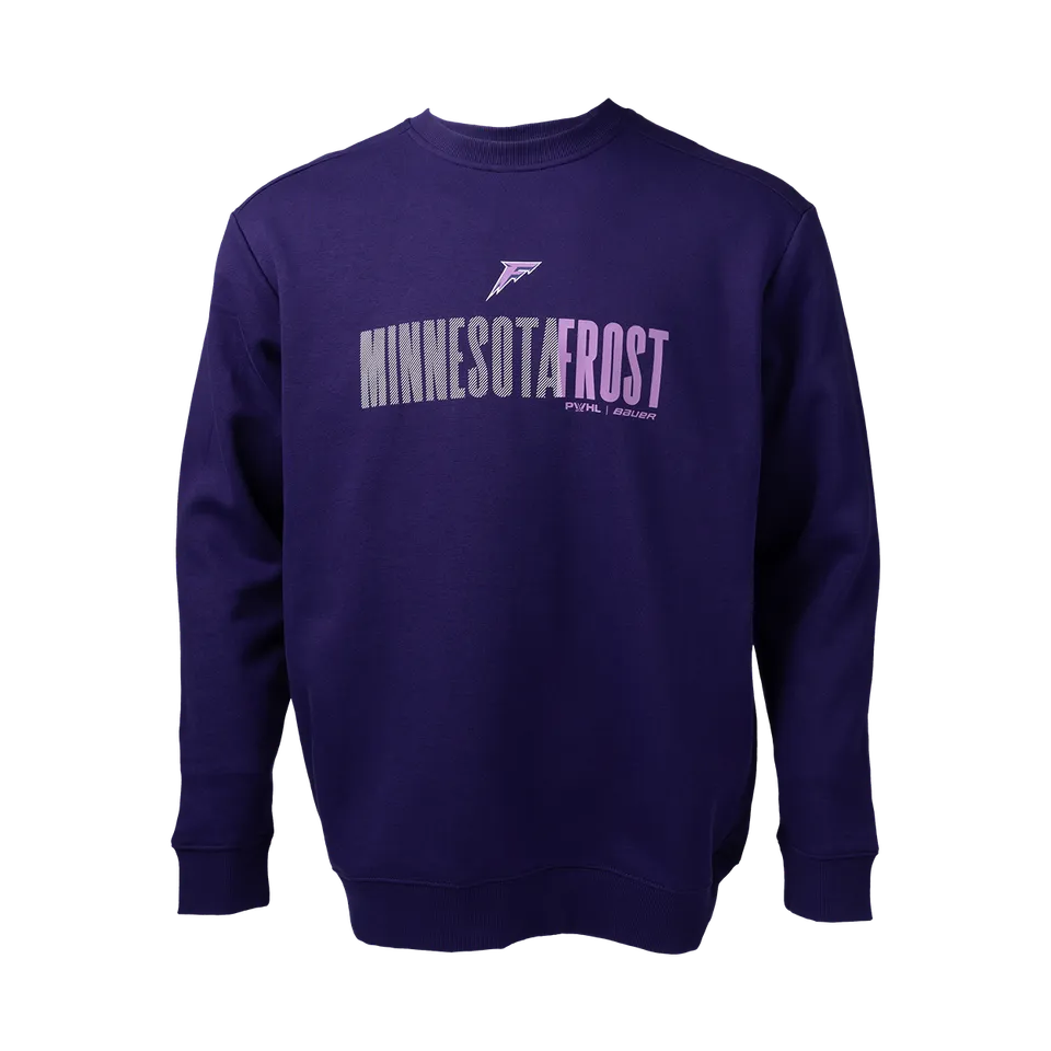 bauer-pwhl-crew-senior-minnesota-fleece-sweatshirt image 1
