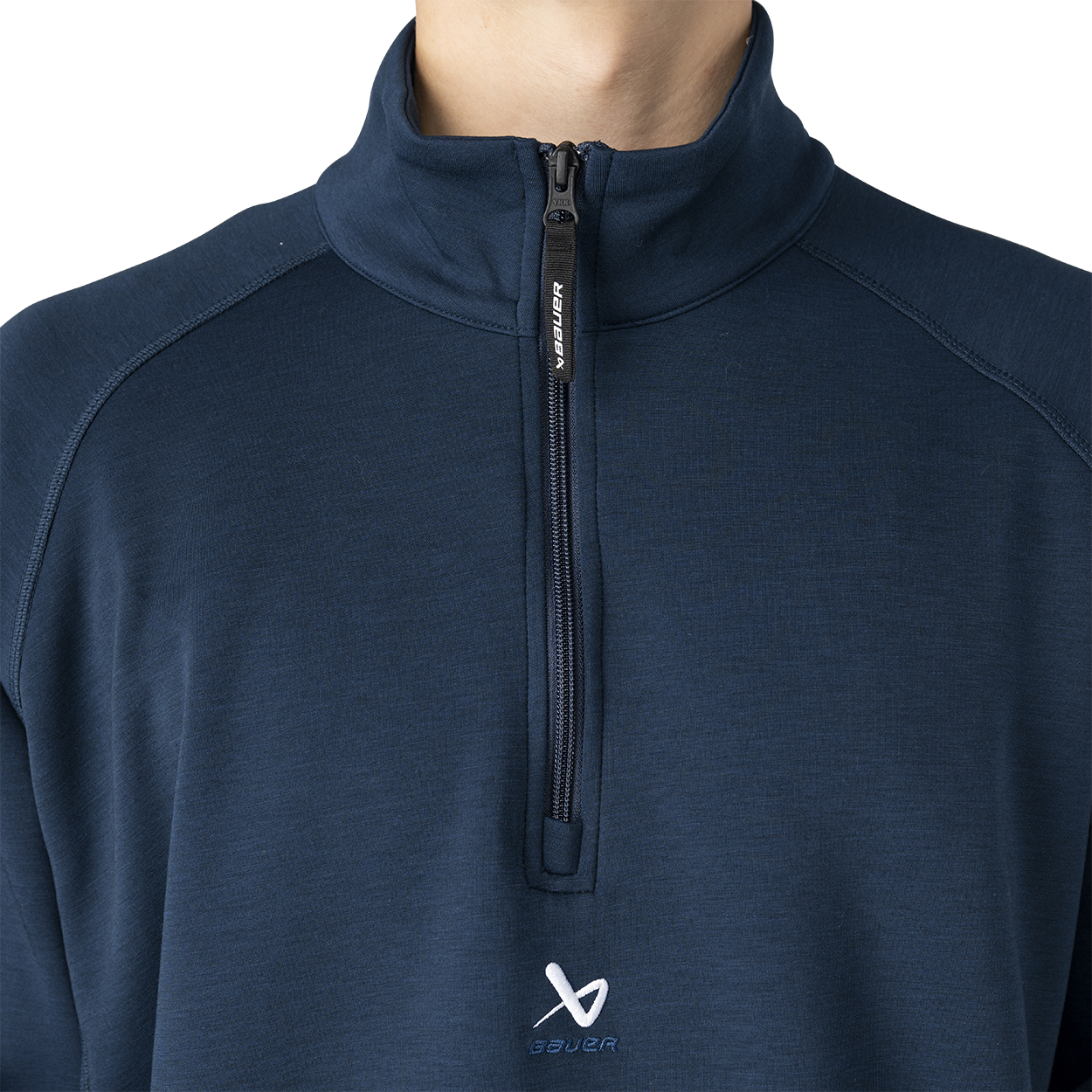 bauer-travel-quarter-zip-senior-trainingsjacke-mit-rei-verschluss image 7