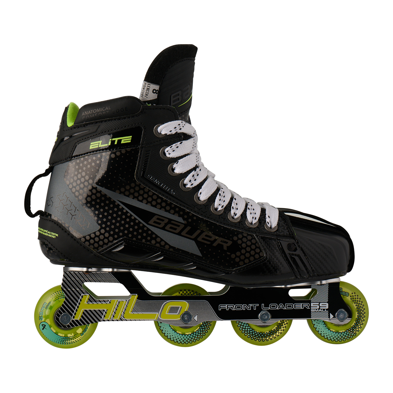 bauer-elite-goal-rh-roller-hockey-torwart-skate-intermediate image 5