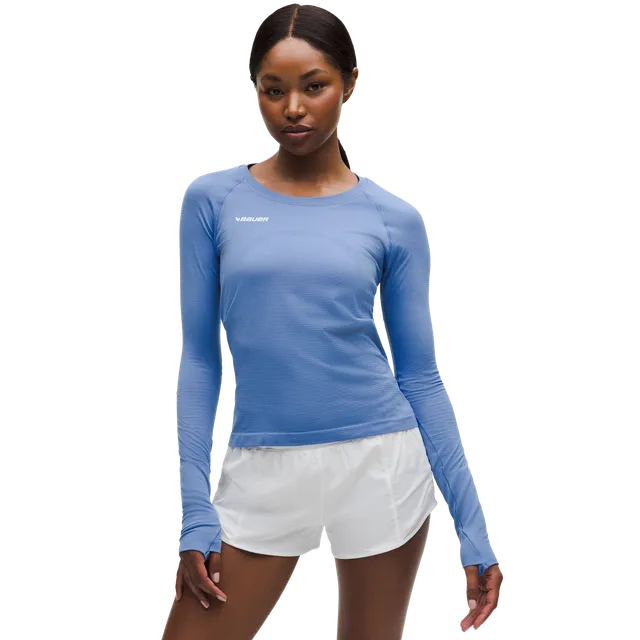 bauer-x-lululemon-swiftly-langarmshirt-damen image 1