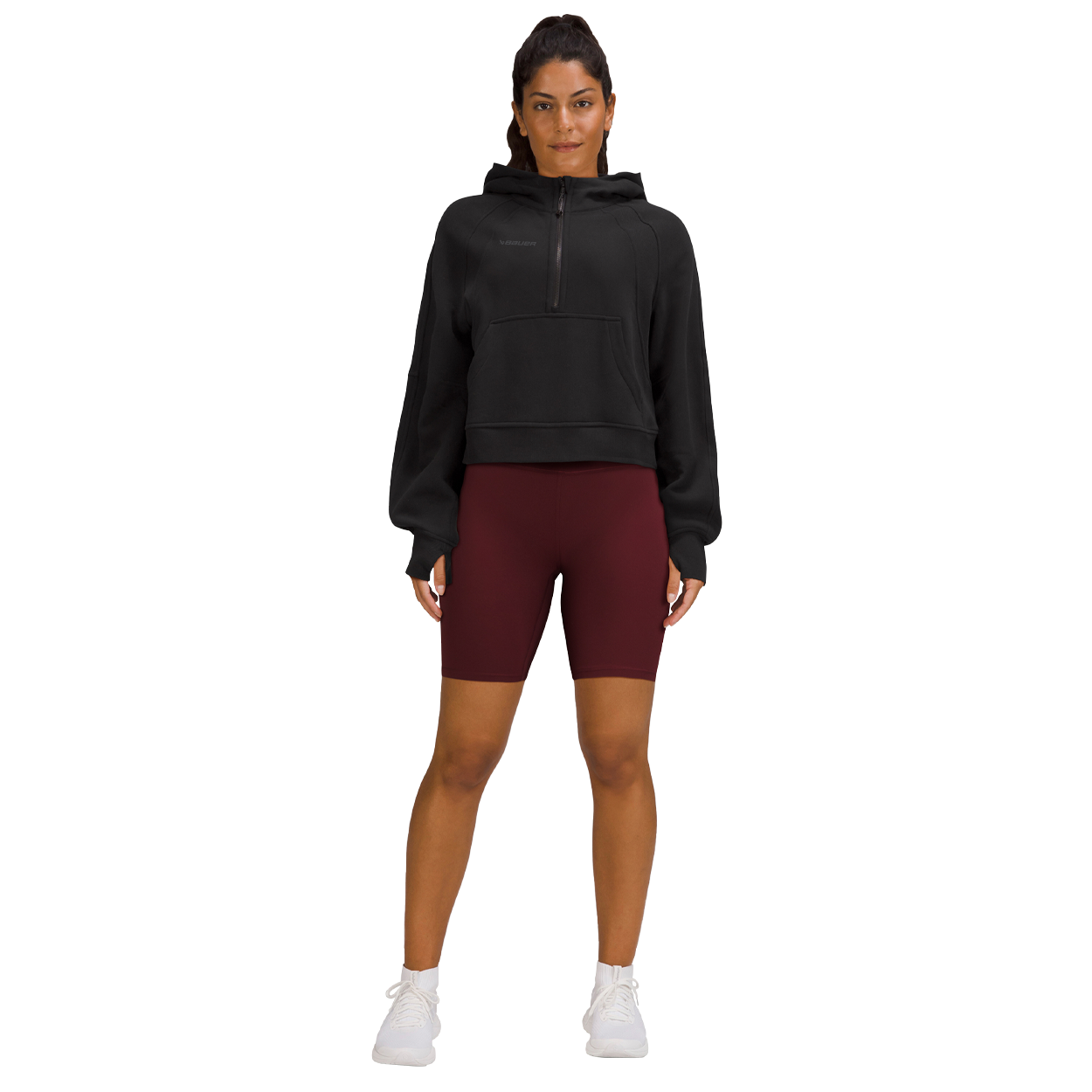 bauer-x-lululemon-scuba-oversized-half-zip-damen-hoodie-2 image 3