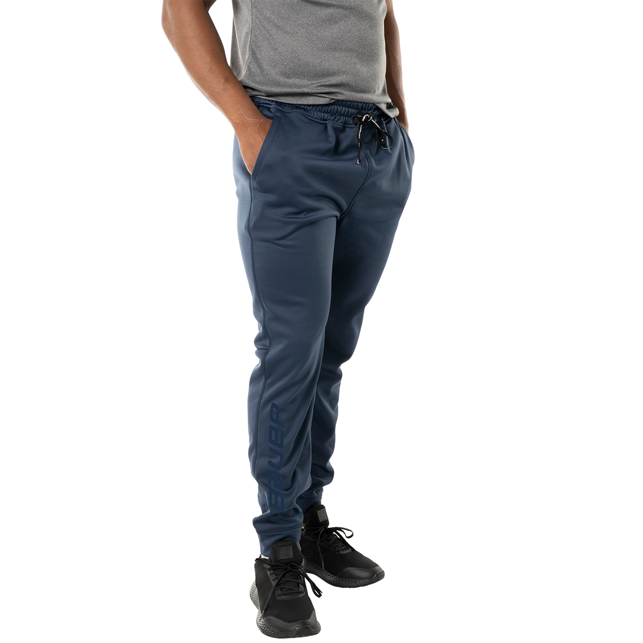 bauer-team-fleece-jogger-senior-eishockey-freizeithose-herren image 2